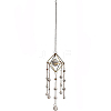 Glass Round Pendant Decoration PW-WG12254-01-2