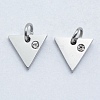316 Surgical Stainless Steel Pendants STAS-K178-07P-1