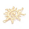 Rack Plating Alloy Big Pendants X-PALLOY-N179-04MG-2