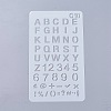 Plastic Reusable Drawing Painting Stencils Templates DIY-WH0047-10-1