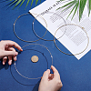 4Pcs 2 Colors 304 Stainless Steel Choker Necklace Making NJEW-UN0001-80-4