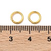 Brass Open Jump Rings X-JRC7mm-G-NR-4