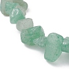 Natural Green Aventurine Chips Beaded Bracelet BJEW-JB09686-05-2