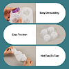  3Pcs 3 Style Paw Print Shape DIY Silicone Molds DIY-TA0005-22-4