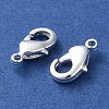 Rack Plating Brass Lobster Claw Clasps KK-F090-27S-01-2