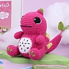 DIY Pitaya Dinosaur Knitting Kits for Beginners PW-WGEBF3D-01-3