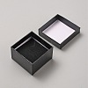 Square Paper Earring Storage Boxes CON-WH0099-36A-2