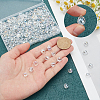 150Pcs Transparent Glass Beads GLAA-HY0001-33-3