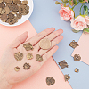 Alloy Pendants for Valentine's Day PALLOY-PH0001-06AB-3