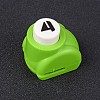 Random Single Color or Random Mixed Color Mini Plastic Craft Paper Punch Sets for Scrapbooking & Paper Crafts AJEW-L051-15-1