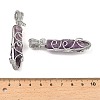 Natural Amethyst Pendants G-K338-28P-06-3