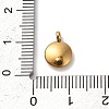 304 Stainless Steel Black Enamel Charms LS-STAS-R009-02G-12-3