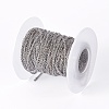 Tarnish Resistant 304 Stainless Steel Cable Chain STAS-I107-11P-3