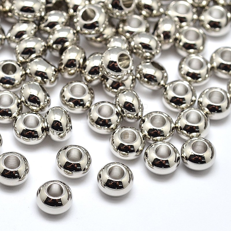 Wholesale Brass Flat Round Spacer Beads - Jewelryandfindings.com