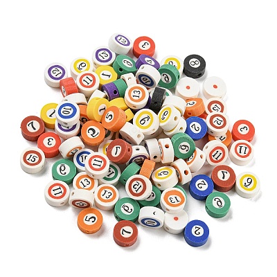 Handmade Polymer Clay Beads X1-CLAY-E005-06-1