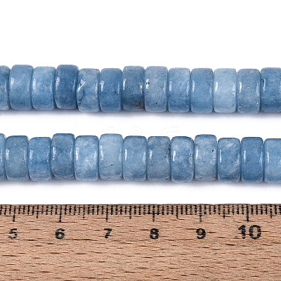 Dyed Natural White Jade Beads Strands G-T143-17I-1