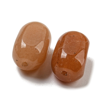 Natural Red Aventurine Beads G-B070-14-1