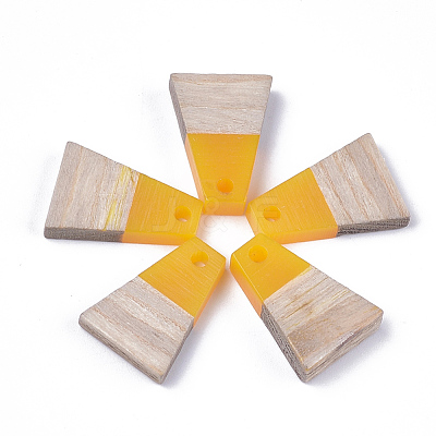 Resin & Wood Pendants RESI-S358-52C-1