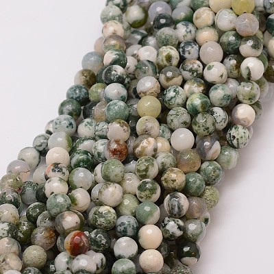 Natural Tree Agate Bead Strands X-G-G882-6mm-E02-1