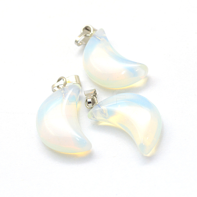 Moon Opalite Pendants X-G-Q369-11-1