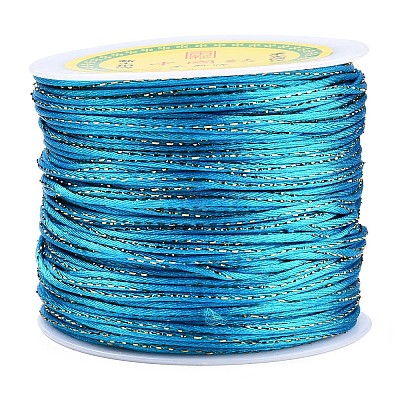 Metallic Stain Beads String Cords NWIR-R024-374-1