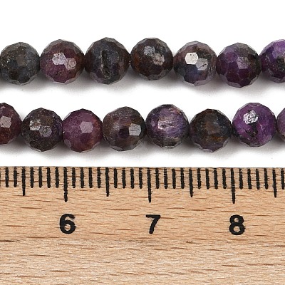 Natural Ruby Beads Strands G-B121-A01-01A-1