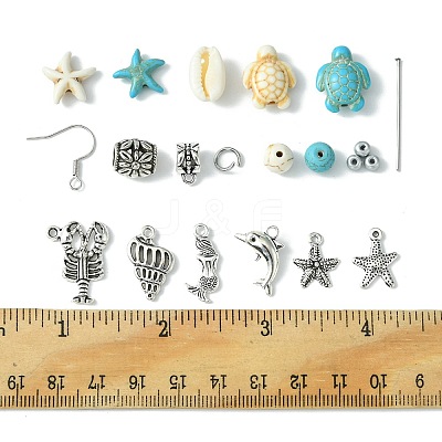 DIY Ocean Theme Earring Making Kit DIY-FS0005-54-1