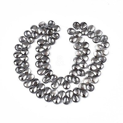 Electroplate Glass Beads Strand EGLA-S188-27-A02-1
