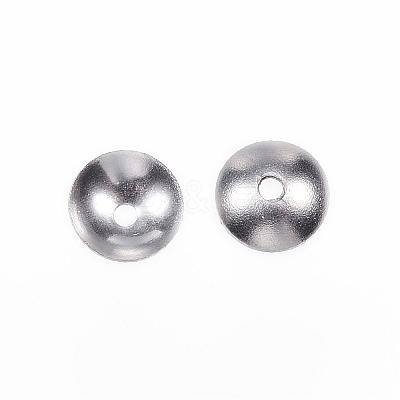 Tarnish Resistant 201 Stainless Steel Bead Caps STAS-F040-20A-P-1