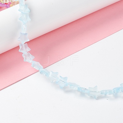Transparent Glass Beads Strand GLAA-K057-01M-1