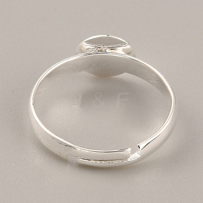 Adjustable Brass Finger Rings Components KK-WH0054-22A-S-1