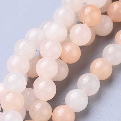 Natural Pink Aventurine Beads Strand X-G-P397-01-1