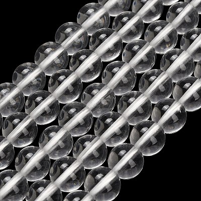 Natural Quartz Crystal Beads Strands G-F820-K01-8mm-1