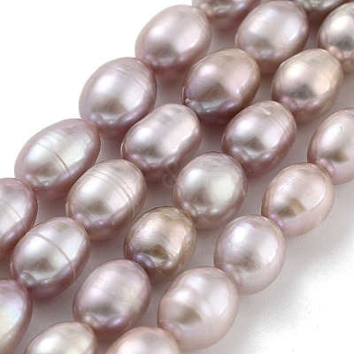 Natural Cultured Freshwater Pearl Beads Strands PEAR-P062-08J-1