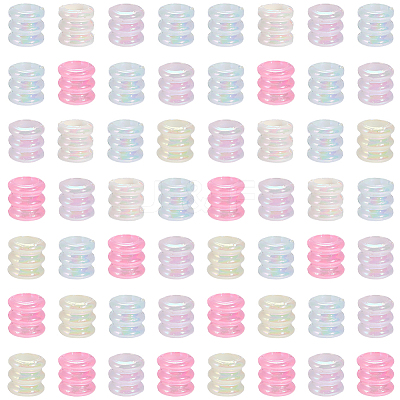 300Pcs Plastic Beads KY-PA0001-24-1
