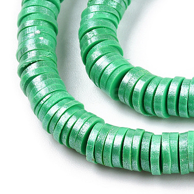 Handmade Polymer Clay Beads Strands CLAY-CJC0015-01F-1