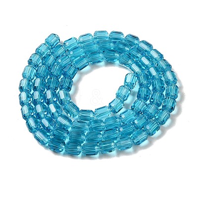 Glass Beads Strands GLAA-G112-01G-1