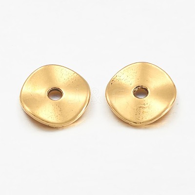 Tibetan Silver Wavy Spacer Beads Y-GLF9350Y-NF-1