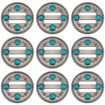 10Pcs Alloy Plastic Buckles FIND-CY0001-90-1
