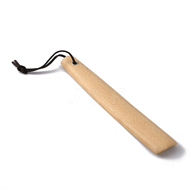 Wood Shoehorns AJEW-WH0250-95B-1
