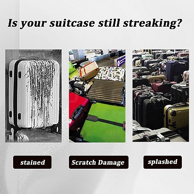 Transparent PVC Luggage Cover AJEW-WH20080-52L-1