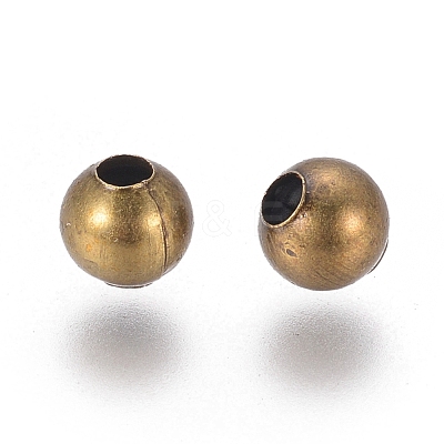 Iron Round Spacer Beads X-E148Y-NFAB-1