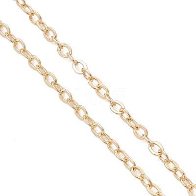 Brass Micro Pave Black Cubic Zirconia Column Bead and Love Disc Pendant Cable Chain Necklaces NJEW-JN05767-1