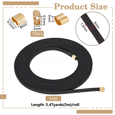 3D Printing Synthetic Rubber Timing Belt DIY-BC0014-61-1