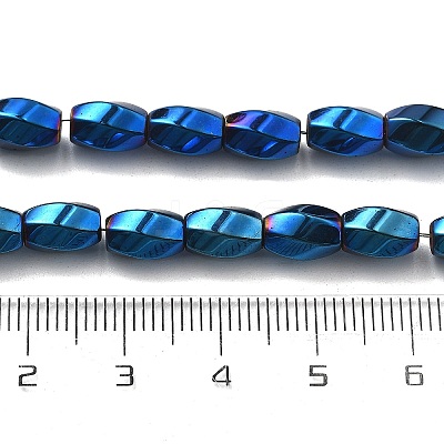 Electroplated Synthetic Non-magnetic Hematite Beads Strands G-P545-G02-02E-1