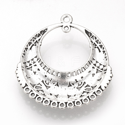 Tibetan Style Alloy Chandelier Components Links TIBE-S311-07AS-LF-1
