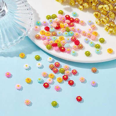 Opaque Resin Cabochons RESI-CJC0012-26I-1