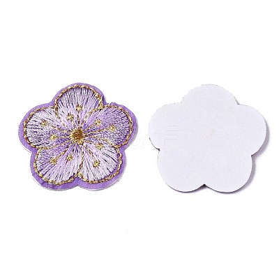 Computerized Embroidery Non Woven Fabric Self-adhesive Patches X-AJEW-T010-02C-1
