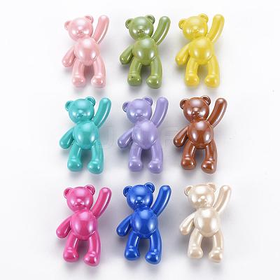 Opaque Acrylic Pendants PACR-ZX016-08-1