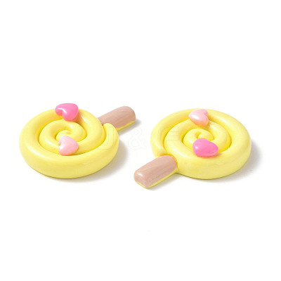 Opaque Resin Cabochons X-CRES-P023-03-1